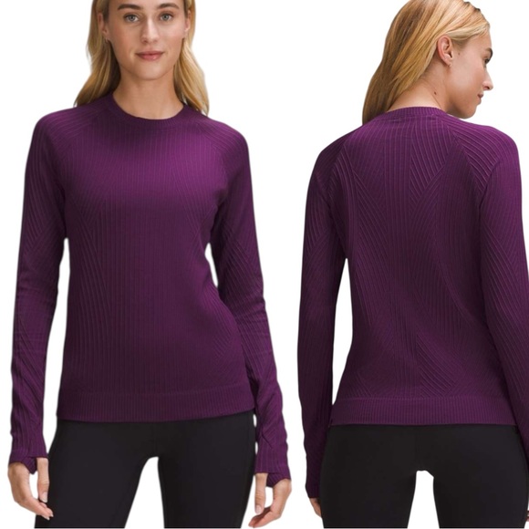 LULULEMON - Rest Less Ribbed Pullover Size 4 - Picture 6 of 6